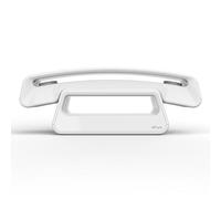 ALCATEL Epure Iconic Téléphone sans Fil DECT Design Classique Grand écran Graphique très lisible Mains Libres Barring d'appels Blanc