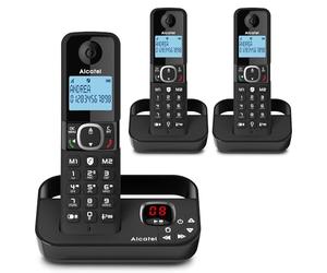 Alcatel F860 Trio DECT Call Block Telephone and Answer Machine