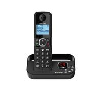 Alcatel F860 Voice - Téléphone sans fil - système de répondeur avec ID d'appelant - (conférence) à trois capacité d'appel - noir