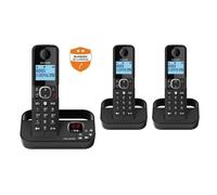 ALCATEL F860 voice trio noir Téléphone fixe sans fil avec répondeur - Blocage d'