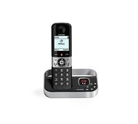 Alcatel Téléphone fixe F890 Voice solo – Sans fil DECT, Répondeur, Noir