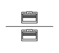 Alcatel-Lucent - Câble d'attache directe 10GBase - SFP+ pour SFP+ - 1 m - pour OmniSwitch 2360