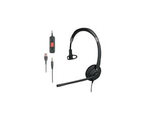 Alcatel Lucent Enterprise AH 21 M II Corded Monaural Premium Headset with Volume Mute and Hook Keys (3MK08018AA). Marque :