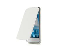 Alcatel Onetouch Flipcover FC5020 (Pure Blanc) - s'adapte 5020, 5020D, M`Pop, MPop