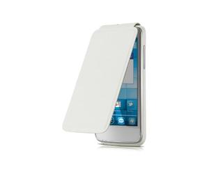 Alcatel Onetouch Flipcover FC5020 (Pure Blanc) - s'adapte 5020, 5020D, M`Pop, MPop