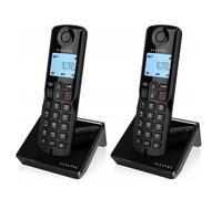 Alcatel S280 DUO BLK Téléphone DECT Identification de l'appelant Noir