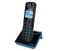 Alcatel S280 SOLO BLUE Téléphone DECT Identification de l'appelant Noir, Bleu