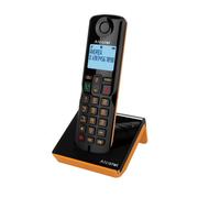 Alcatel S280 Téléphone DECT Identification de l'appelant Noir, Orange