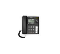ALCATEL T78 - Téléphone Fixe Filaire - Grand Écran Alphanumérique - Mains Libres - Blocage D'Appel - Indicateur Lumineux Pour Appel Entrant - Bouton De Rappel - 8 Touches De Mémoire Directe - Noir