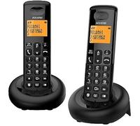 Alcatel E160 Téléphone DECT Identification de l'appelant Noir