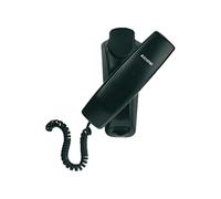 ALCATEL Temporis 10 PRO - Téléphone Fixe Filaire Professionnel - Monobloc - Indicateur Lumineux Pour Appel Entrant - Touche Rappel - Fixation Murale - Noir