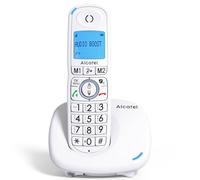 ALCATEL XL585 - Téléphone Fixe sans Fil DECT Senior Format XL - Écran Graphique Haute lisibilité - Grandes Touches - Audio Boost - Mains Libres - Blocage des Appels - Blanc