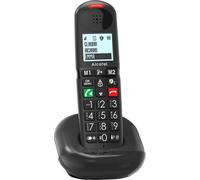 ALCATEL XL685 - Téléphone Fixe sans Fil DECT Senior Format XL - Écran Graphique Haute lisibilité - Grandes Touches - Audio Boost - Mains Libres - Blocage des Appels - Noir