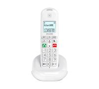 ALCATEL XL685 - Téléphone Fixe sans Fil DECT Senior Format XL - Écran Graphique Haute lisibilité - Grandes Touches - Audio Boost - Mains Libres - Blocage des Appels - Blanc