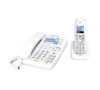 Alcatel XL785 Combo (base filaire + combiné DECT) avec répondeur, grand écran et grosses touches