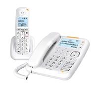 Téléphone fixe avec fil Alcatel XL785 Combo Blanc