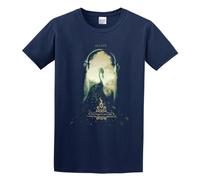 Alcest Les Voyages De L'Âme T-Shirt Graphic Tee Printed Top Mens Navy Shirt XXL