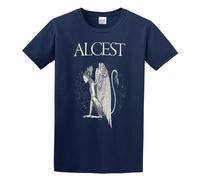 Alcest Spiritual Instinct T-Shirt Graphic Tee Printed Top Mens Navy Shirt M
