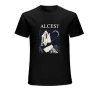 Alcest T-Shirt Homme, Noir , 3XL