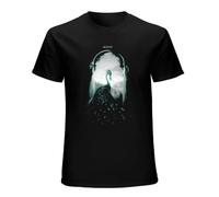 Alcest Voyages de l'Ame 2015 Amesouers Les Discrets Katatonia T-Shirt Graphic Tee Printed Top Mens Black Shirt M
