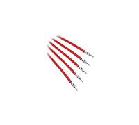 Alchemy 2.0 - Câble d'alimentation - 40 cm - moulé, bloqué - rouge (pack de 5)