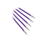 Alchemy 2.0 - Câble d'alimentation - 40 cm - moulé, bloqué - violet (pack de 5)
