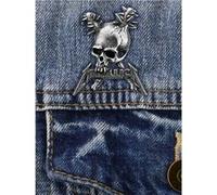 Alchemy Badge Rocks Metallica Damage Inc Gris G