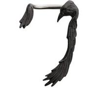 Alchemy Boucles d'oreilles Raven Ear-Wing noir Noir G