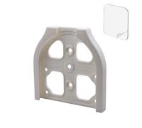 Alchemy Collectives Support de projecteur mural et de plafond blanc avec 2 coussinets adhésifs | Compatible avec projecteurs HY300 Pro à base ronde de 10 cm