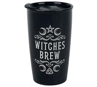 Alchemy England 1977 Witches Brew Unisexe Gobelet blanc/noir, Céramique,