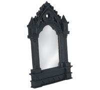 Alchemy England Miroir - Cathédrale Unisexe Décoration de Table Noir Polyrésine