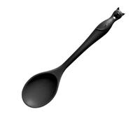 Alchemy England Ustensiles de cuisine pour chat - Outils de cuisine et de pâtisserie en forme de chat noir mignon, noir