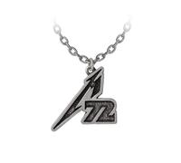 Alchemy England X Metallica - M72 Logo - Pendentif - Gris - Onesize - Étain,Alliage Métallique