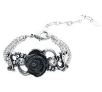 Alchemy Gothic Bacchanal Rose Femme Bracelet couleur argent Étain