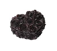 Alchemy Gothic Boîte décorative Rose Heart Noir