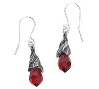 Alchemy Gothic Boucle d'oreille Larme Empyrean Boucles d'oreilles Couleur Argent