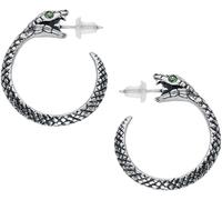 Alchemy Gothic Boucles D'Oreille Sophia Serpent Femme Set de boucles d'oreilles couleur argent Étain