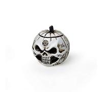 Alchemy Gothic Figurine Pumpkin Skull Crème
