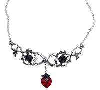 Alchemy Gothic Infinite Love Collier Couleur Argent