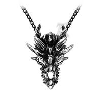 Alchemy Gothic (Metal-Wear) Crâne De Dragon Pendantif