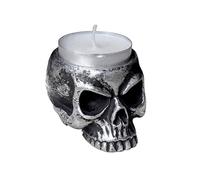 Alchemy Gothic Porte-lumière de thé de crâne