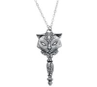 Alchemy Gothic Sacred Cat Vanity Collier pour femme en étain