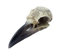 Alchemy Gothic Tête de Mort Omega Raven