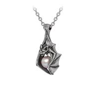 Alchemy Gothic Vampire's Eye Unisexe Collier couleur argent Étain