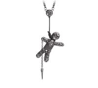 Alchemy Gothic Voo Doo Doll Femme Collier