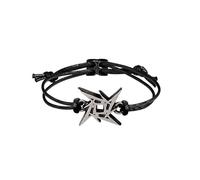 Alchemy HRWL459 Pendentif étoile ninja avec cordon en métal noir en métal, Taglia Unica, étain, sans pierre précieuse, Taglia Unica, Étain, sans pierre précieuse, Taglia Unica, Alliage plomb-étain,