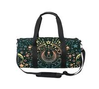 Alchemy Magical Moon Sac de sport de voyage pour femmes et hommes - Sac de gym pour filles, gymnastique, danse, week-end, fitness, hôpital, multicolore, Sac de voyage