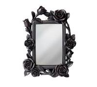Alchemy Miroir Mural Gothique à Roses Noires England Rose & Vine, décoration intérieure