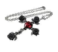 Alchemy of England Gothic Pendentif Rosifix Noir