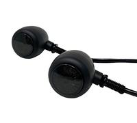 Alchemy Parts Aluminium Noir LED Classique Moto Clignotants